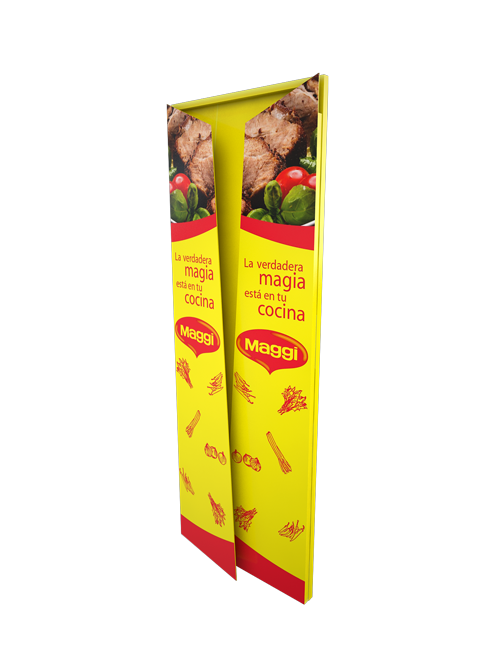 Custom Sided Display Rack