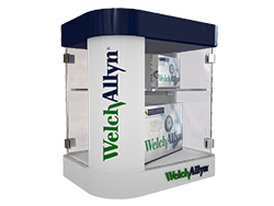 custom counter displays boxes welchallyn