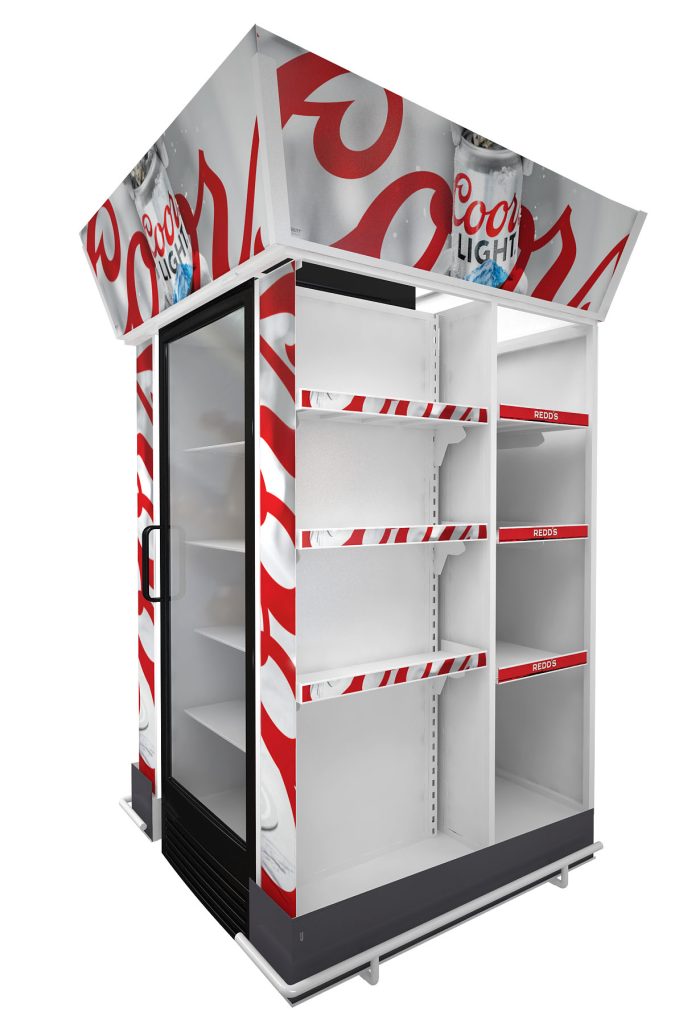 Custom Sided Display Rack