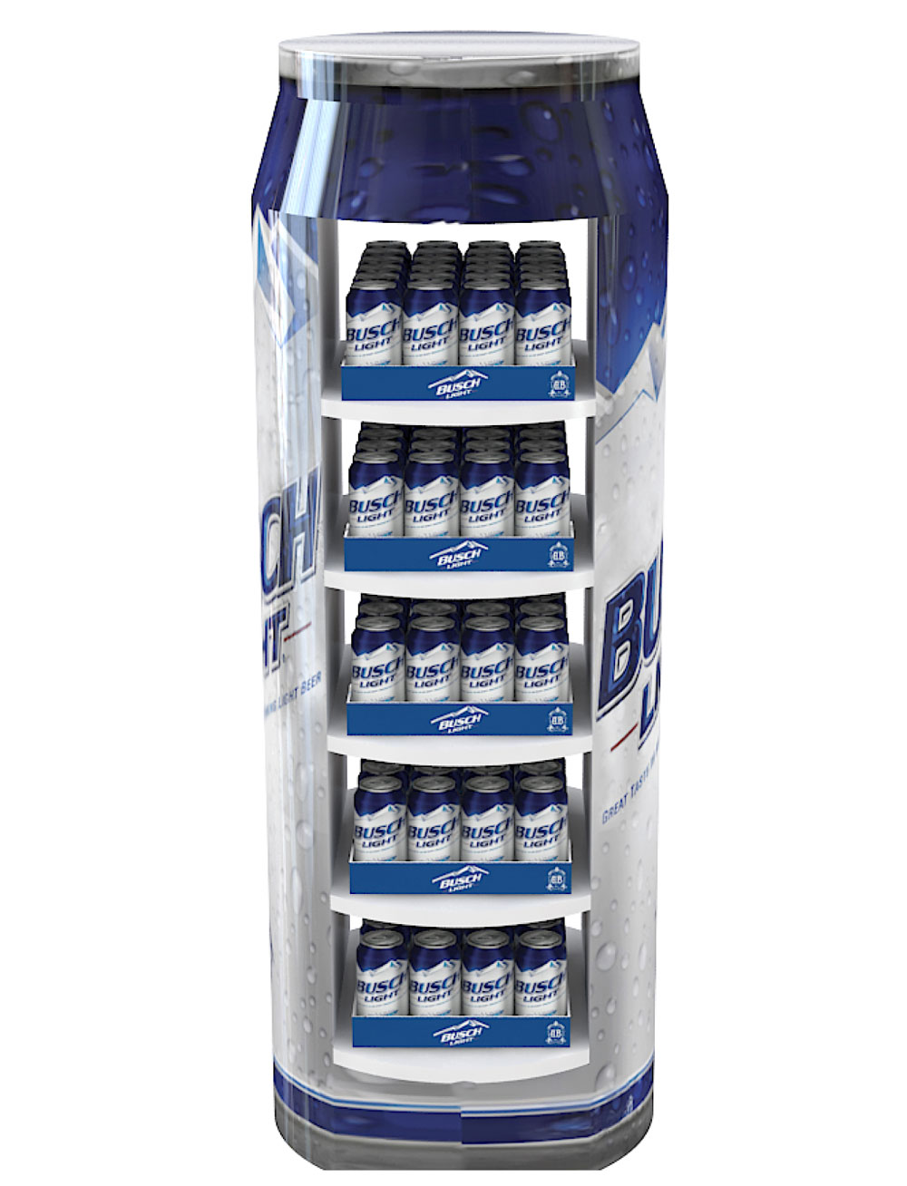 floor display stand busch
