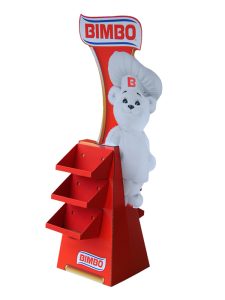 cardboard bimbo stand