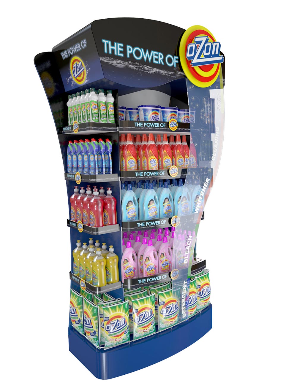 Custom Sided Display Rack