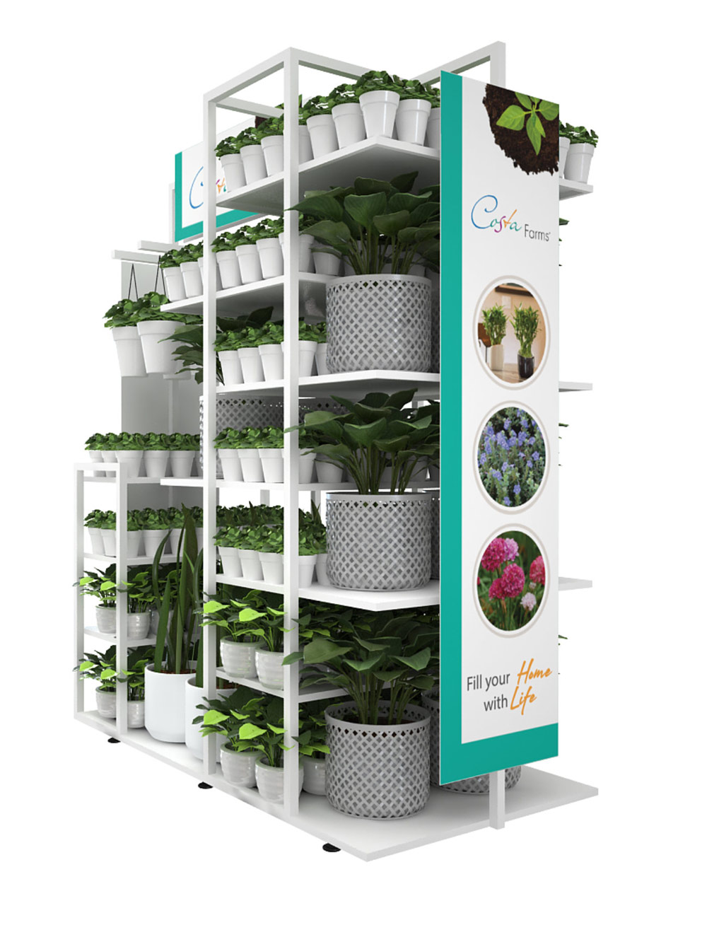 EXHIBITION BOOTH : STAND costa 2