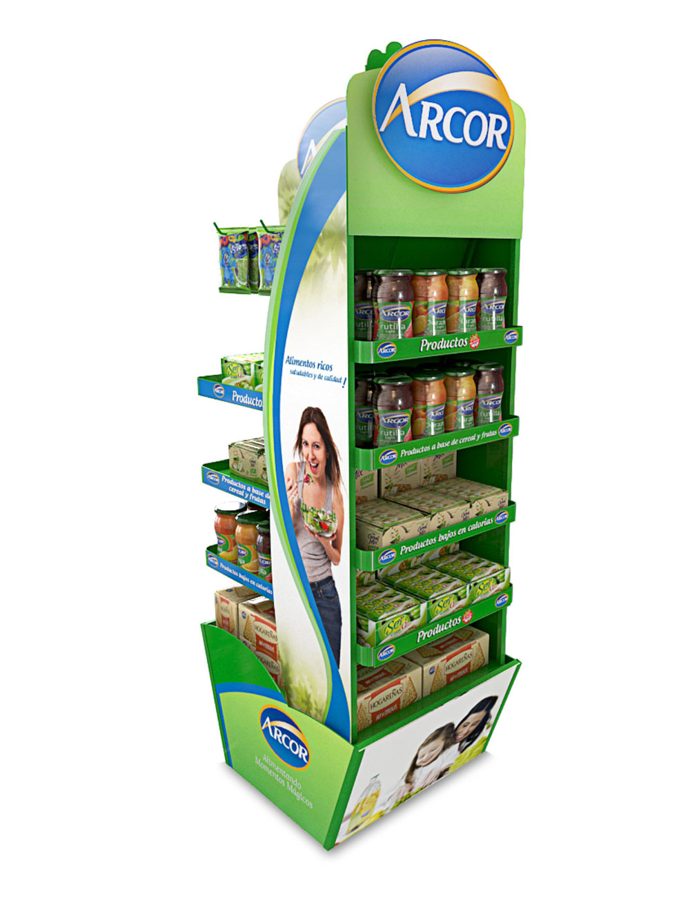 floor display stands arcor