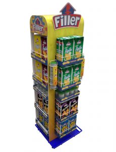 floor displays filler
