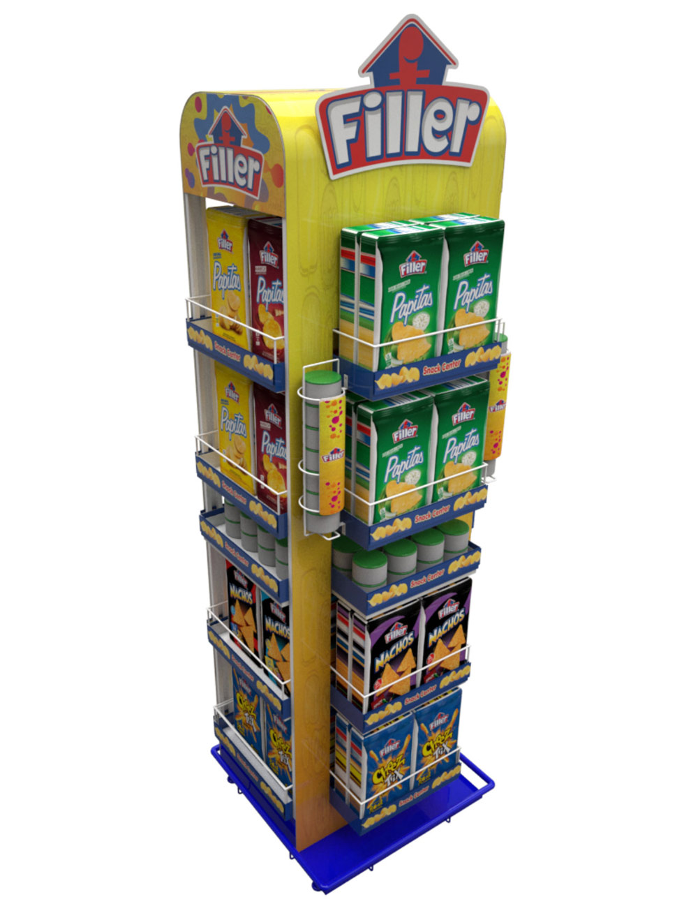 floor displays filler