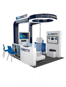 stand display DIRECTV P1 F1