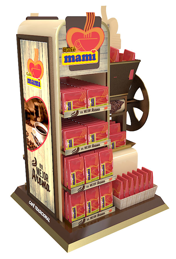 floor display unit