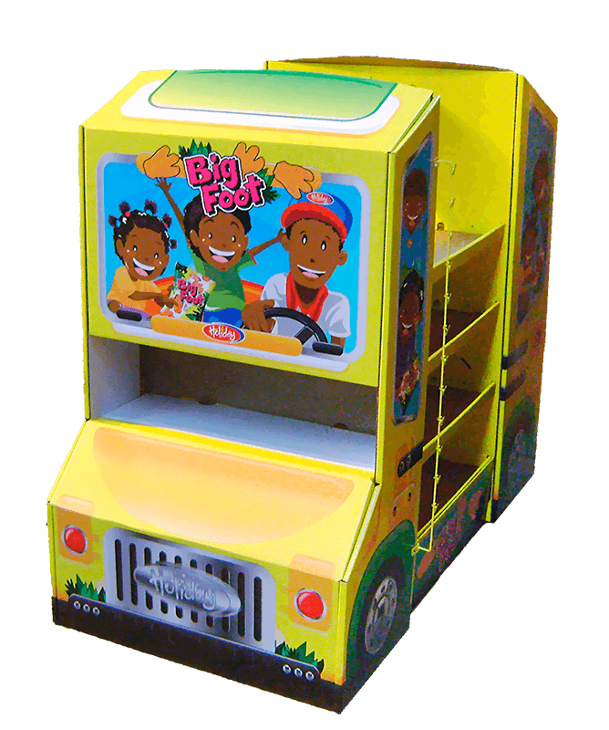 cardboard display stands holiday