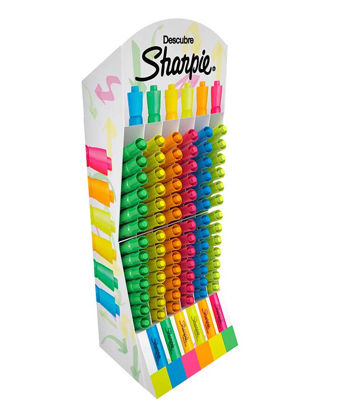 counter displays sharpie