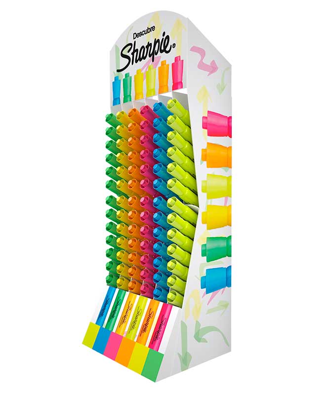 custom counter displays boxes sharpie