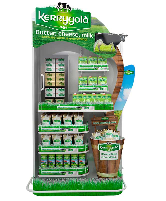 end cap display kerrygold