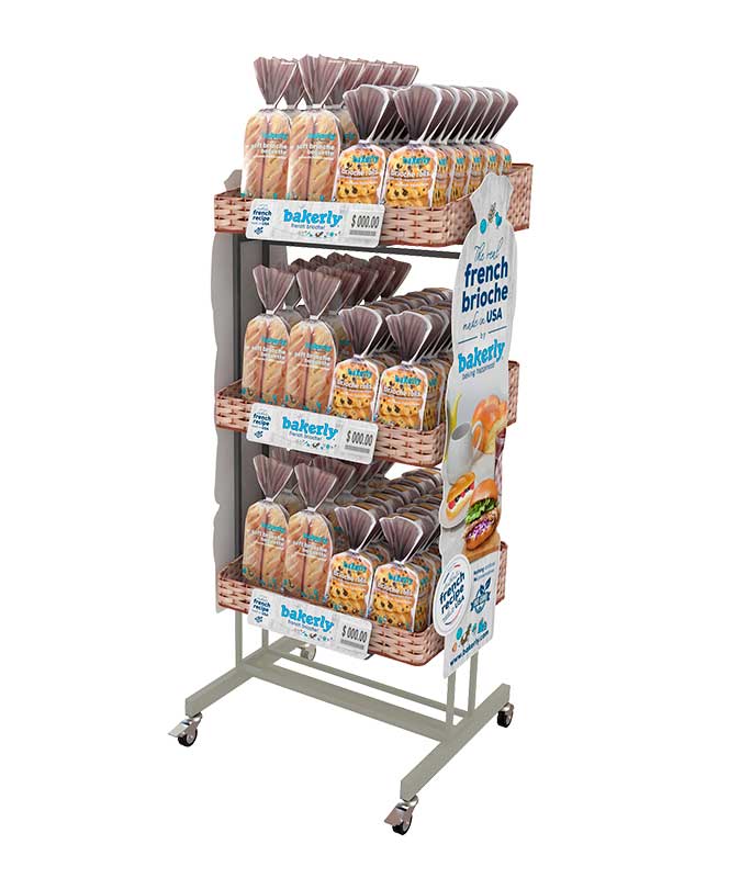 bakerly custom floor displays