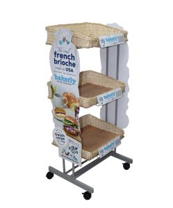 custom floor displays bakerly