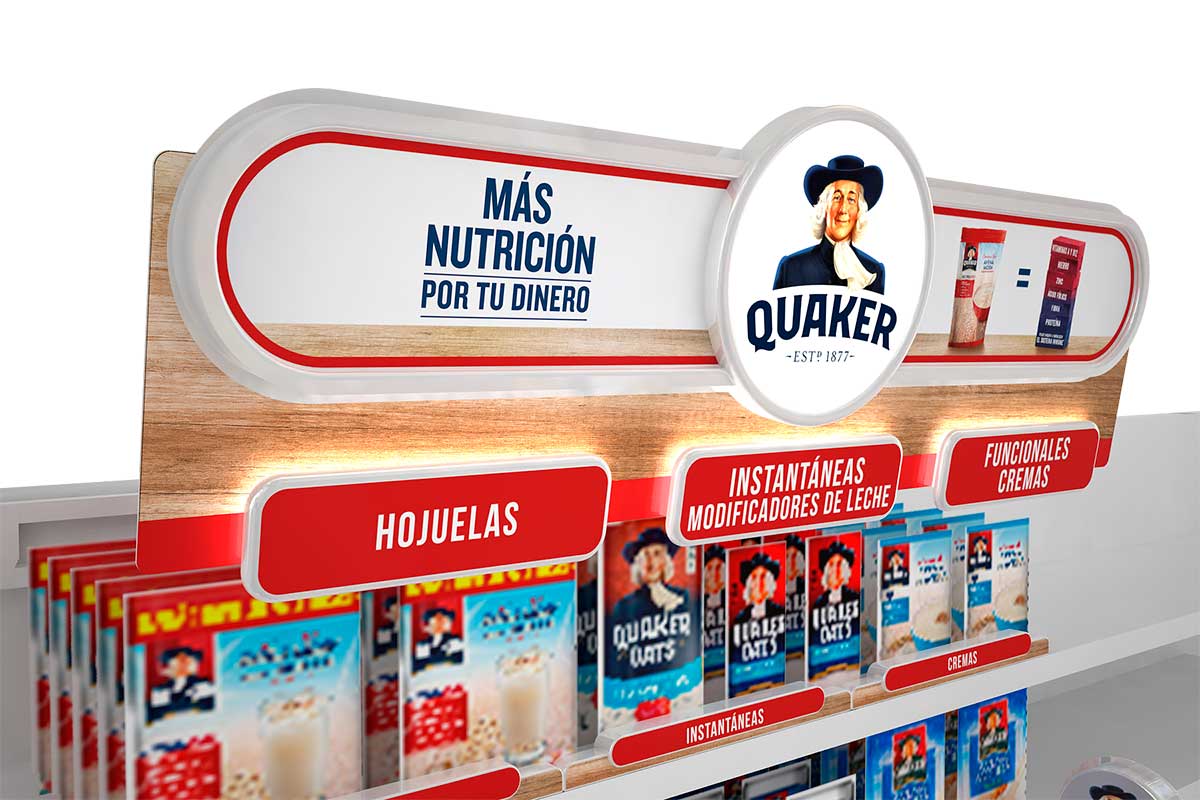 custom decoration display quaker