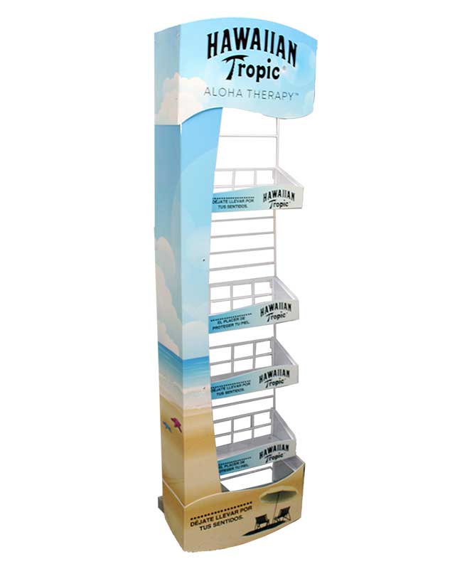 Custom Sided Display Racks