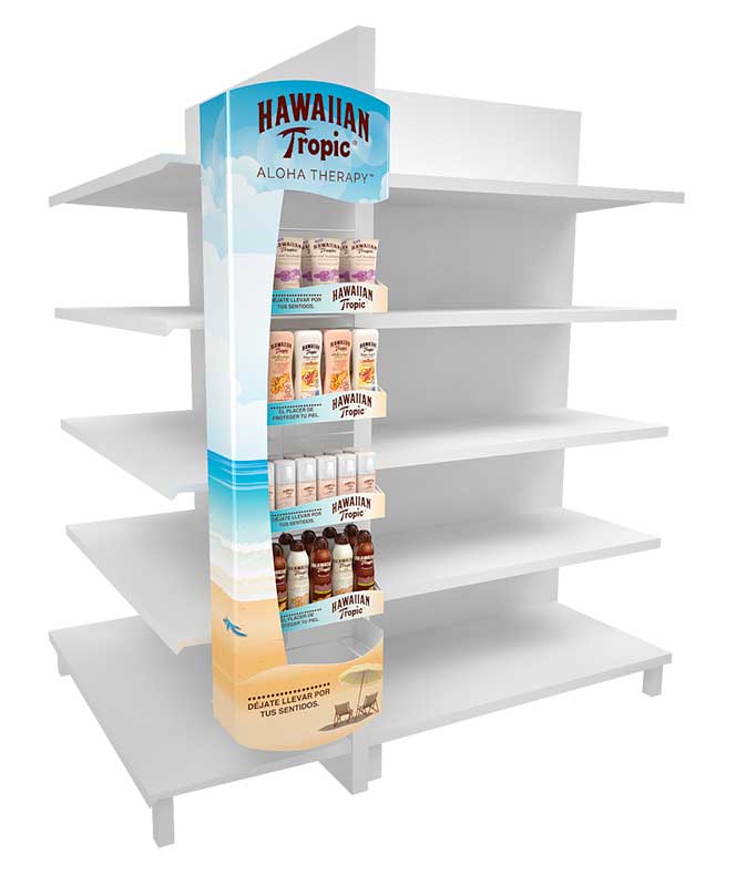 Custom Sided Display Rack
