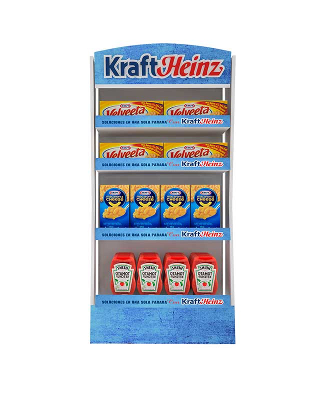 Custom Sided Display Rack
