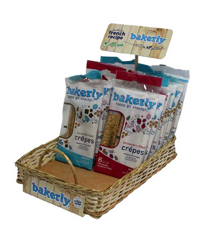 Custom counter display Sampling Stands