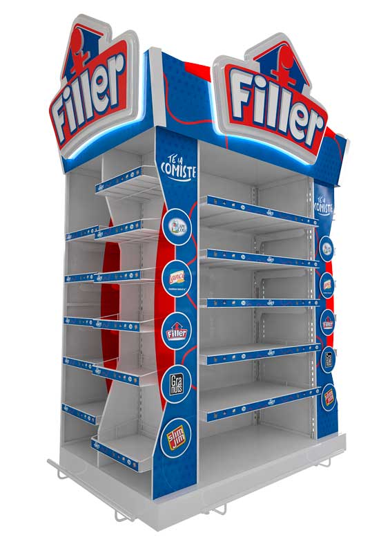 store end cap displays