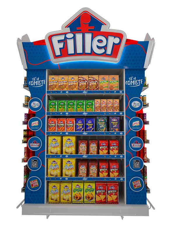 retail end cap displays