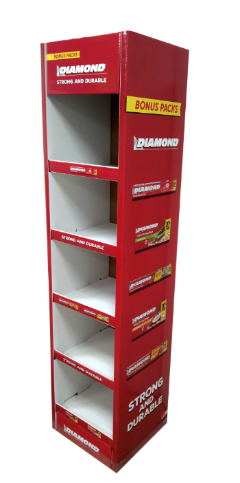 Cardboard display Diamond