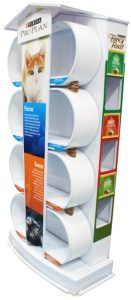 custom end cap displays Pro Plan Cats