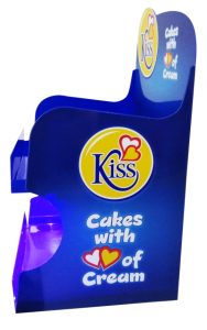 Counter display Kiss