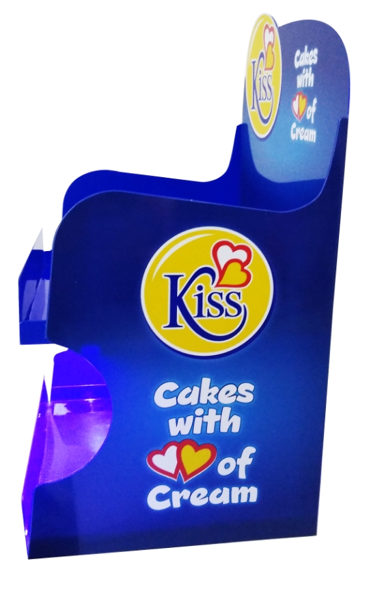 Counter display Kiss