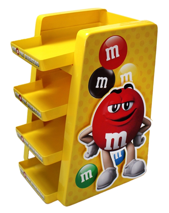 Counter display M&M