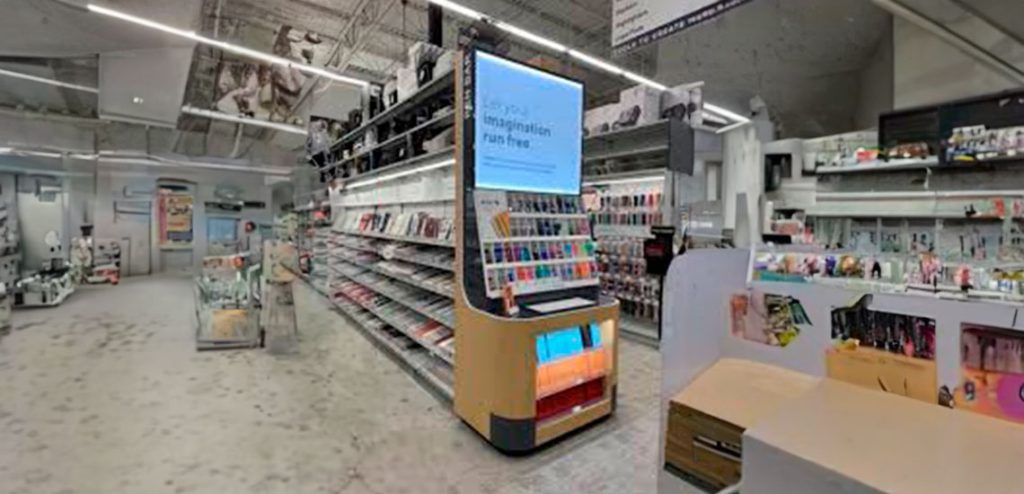 Best beauty products display