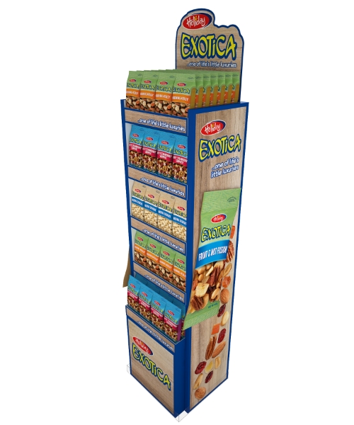 Cardboard display Exotica