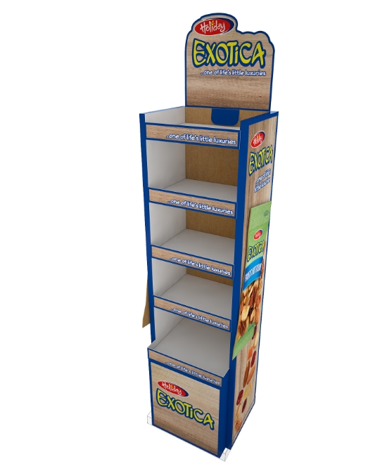 information Cardboard display Exotica