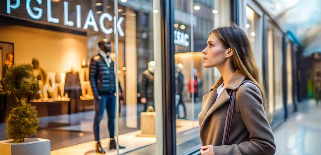 The purpose of retail window