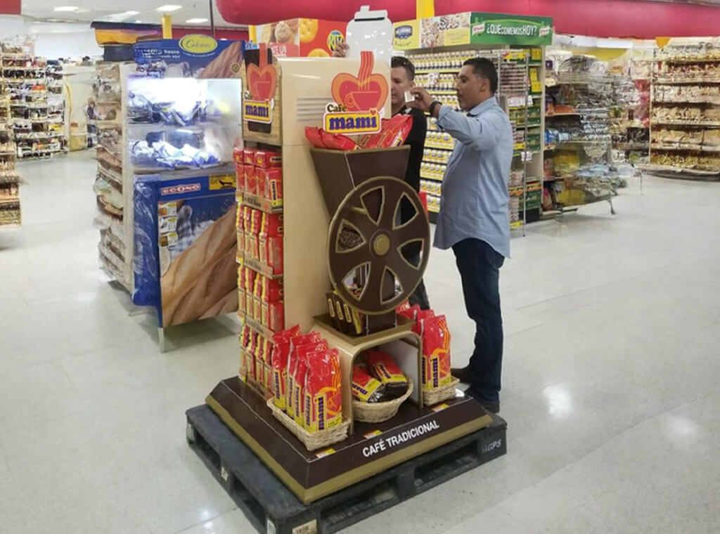 Advantages of temporary displays