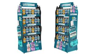 Listerine Floor Display