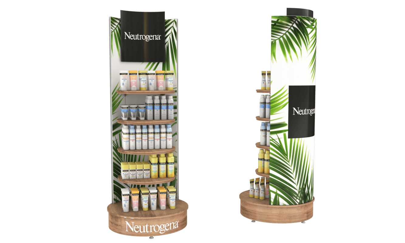 Neutrogena Floor Display